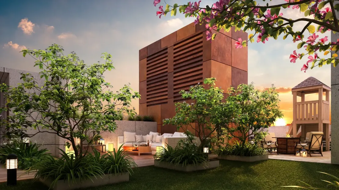 luxury 4bhk flats in kolkata with open Lounge