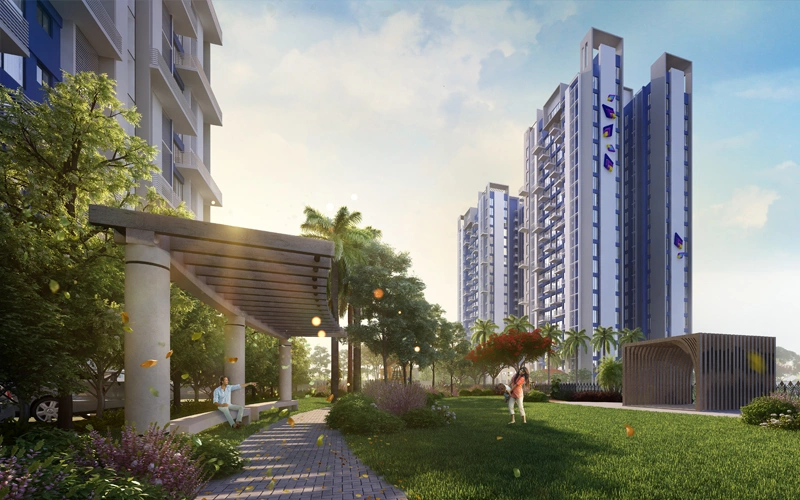 4 bhk luxurious flat with outdoor Pathway