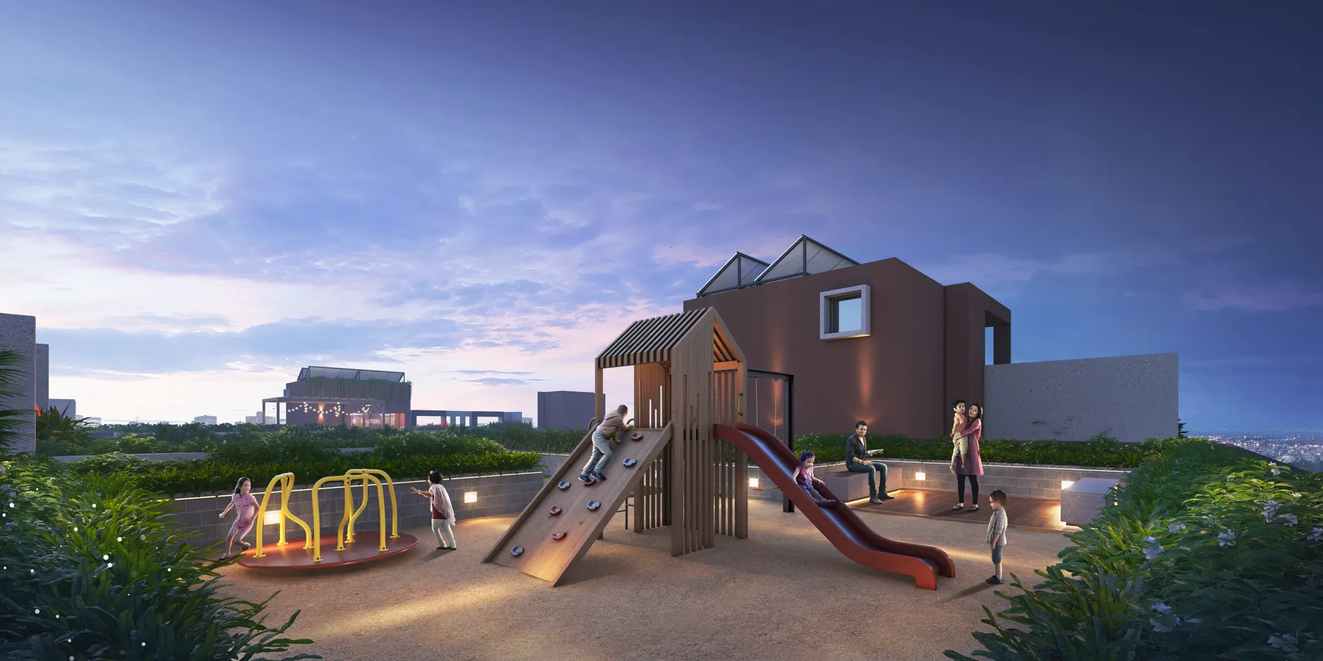 Flats in kolkata with Kids Play Area