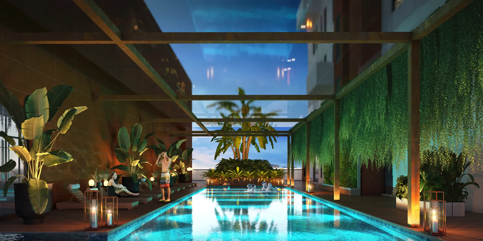 Niavara : luxury flats in kolkata with swimming pool