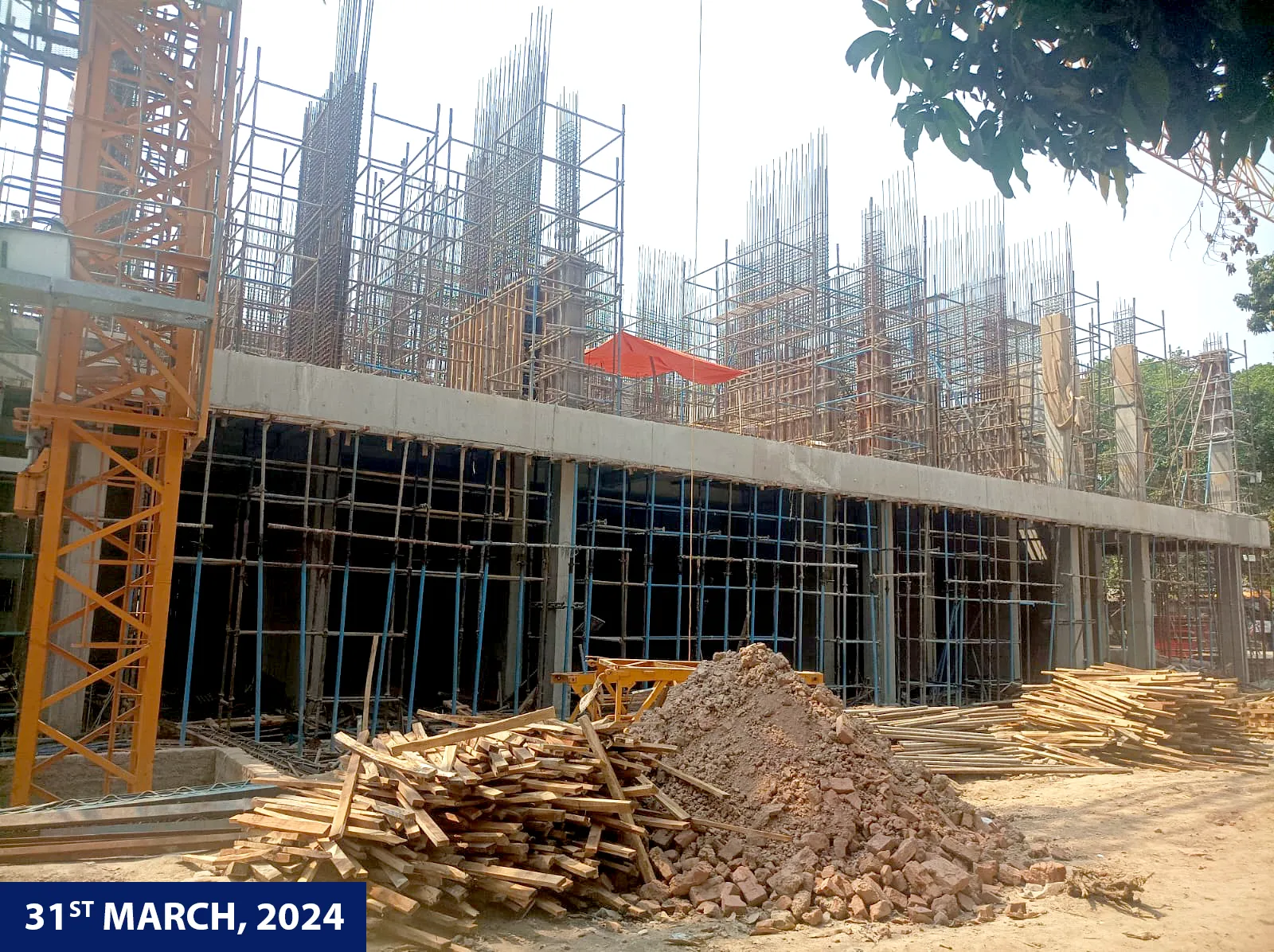 luxury residential flats under construction